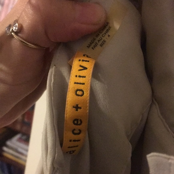 Alice + Olivia Maggie strapless sequin dress . Size 4 - Picture 6 of 7